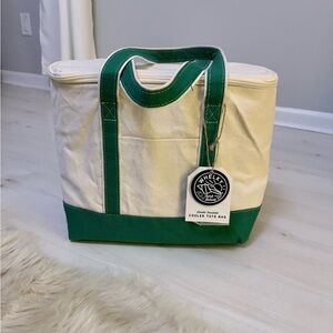 NWT Whelky Insulated Canvas Cooler Tote Bag